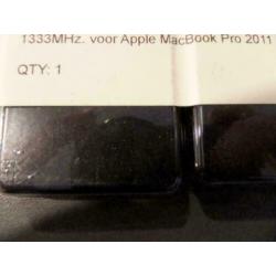 2 x 4GB DDR3 1333 Mhz SoDimm kit voor Apple Macbook Pro 2011