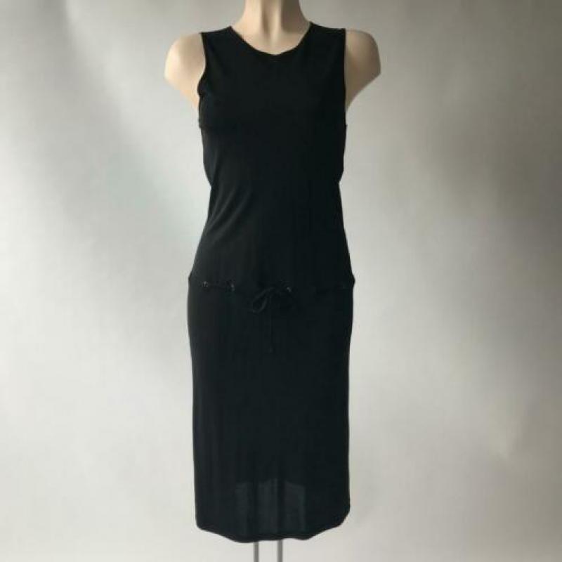 DKNY, ZGAN, zwarte jurk, maat small