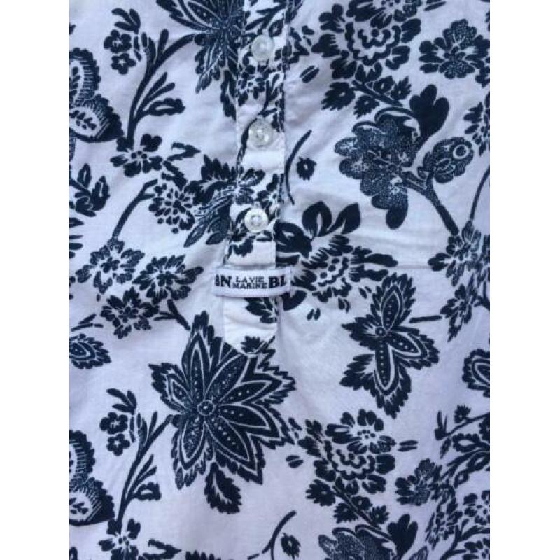 Bien Bleu blouse van katoen, maat - M