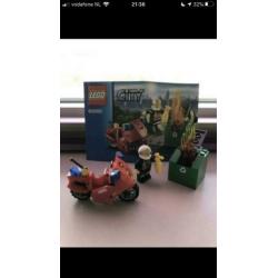 Lego City 60000 brandweer motor
