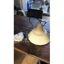Crème kleurige hanglamp