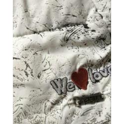 DESIGUAL Heerlijke warme en mooie crème winter jas , mt 38