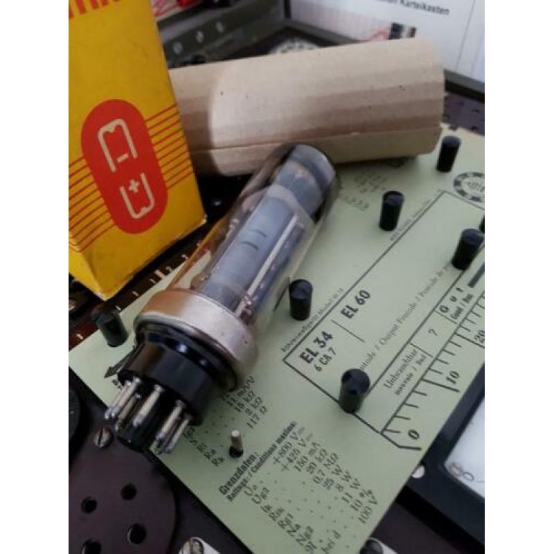 EL34 Philips miniwatt metalbase high beam