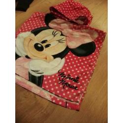 Mini Mouse roze badcape of badponcho €2,5