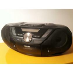 Philips radio cd casette speler