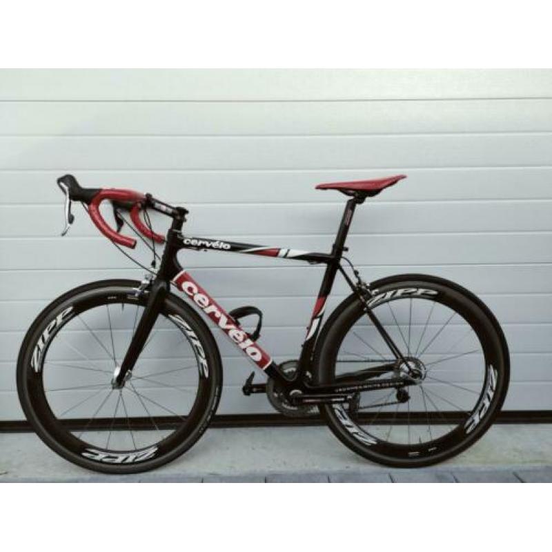 Cervelo R3 racefiets! 54cm. Dura-Ace. ZIPP carbon wielset!