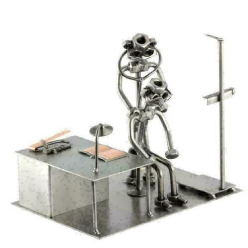 Huisarts beeldje - dokter, medisch, arts, geneeskunde, kado