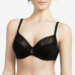 Nieuw CHANTELLE 85G comfort beugel BH kant SPIRIT zwart G 85