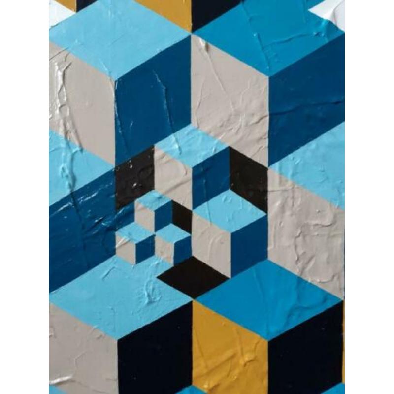 Acryl schilderij nieuw