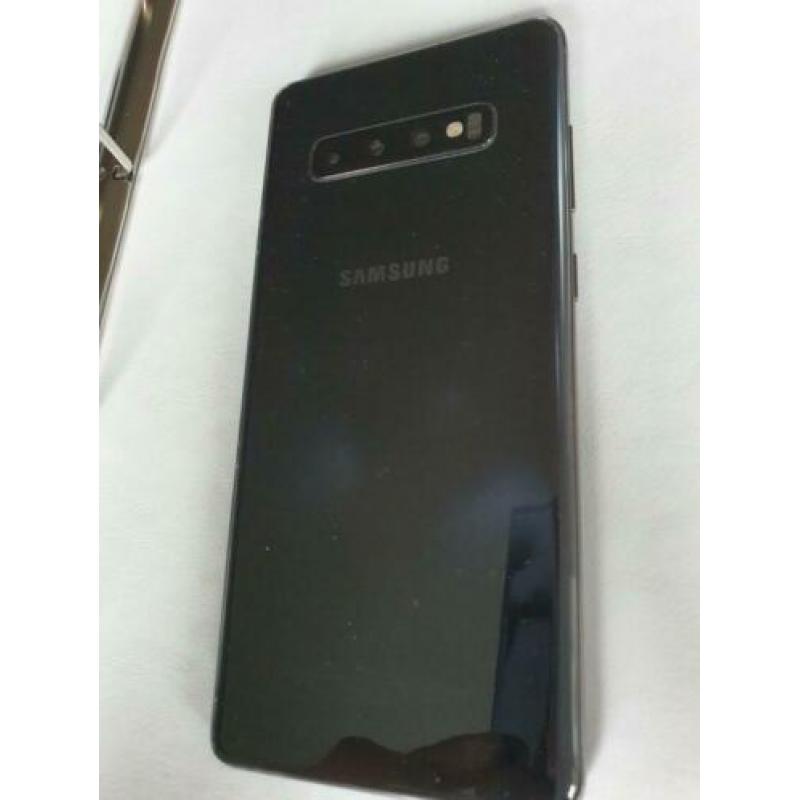 S10 plus 128gb prism black s10+ compleet