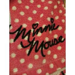 Mini Mouse roze badcape of badponcho €2,5