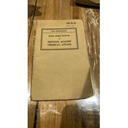 Field manual defense against chemical attack 1