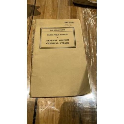Field manual defense against chemical attack 1