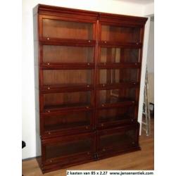 Bureau buro chesterfield mahonie noten teak nu v.a. €454,55