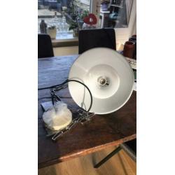 Crème kleurige hanglamp