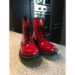 Dr. Martens 1460W Patent Lamper Red - maat 39