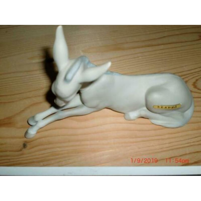 Lladro porseleinen ezel