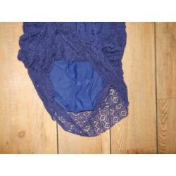 Nieuwe blauwe kanten correctie zwemjurk Beachwave 42