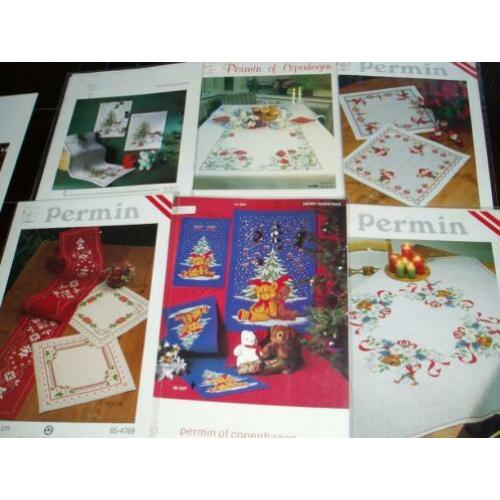 boeken Telpatroon permin tafelloper tafellaken 2.50 euro per