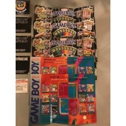 Diverse Gameboy handleidingen, boekjes en flyers