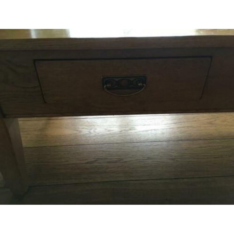 Salontafel blank eiken kleur antiek