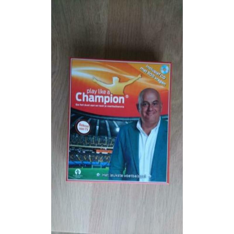 Spel Play like a champion Voetbalspel Voetbalkennis