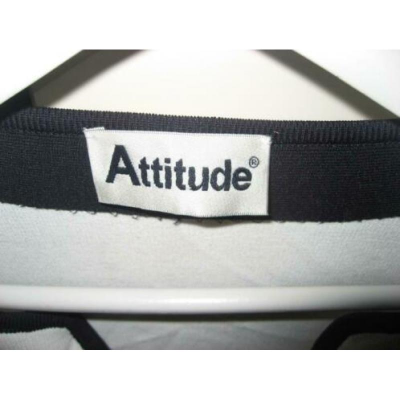 mooi gekleurd vestjasje van Attitude, mt 46