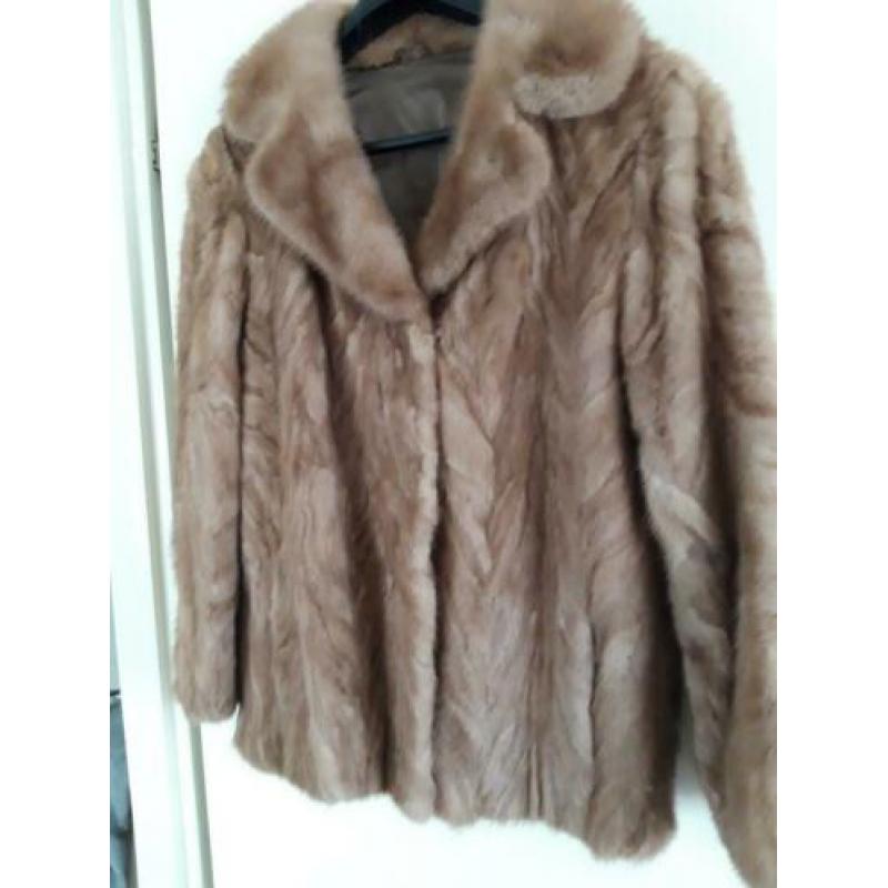Bontjas maat 42
