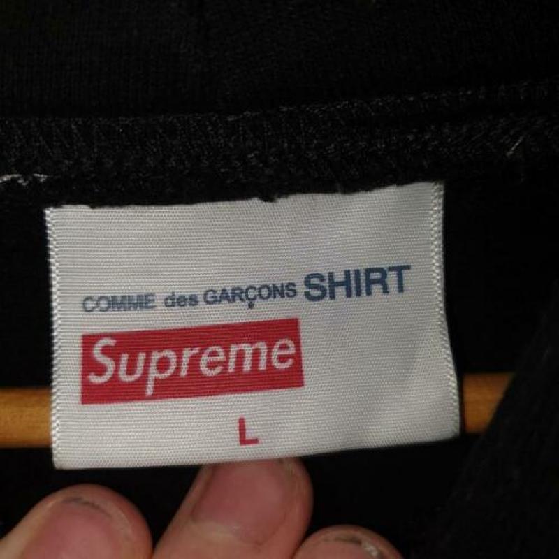 Supreme Comme des Garcons CDG Box Logo Hoodie L [bogo bape]