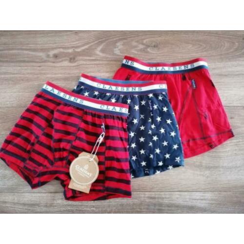 Claesen's boxershorts maat 116 NIEUW €17,50 incl verzenden!