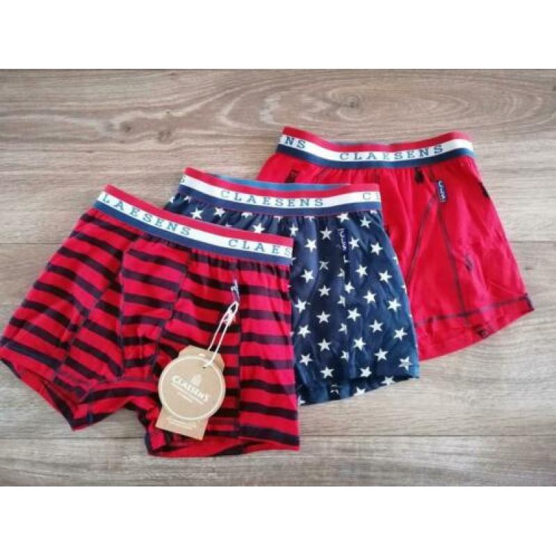 Claesen's boxershorts maat 116 NIEUW €17,50 incl verzenden!