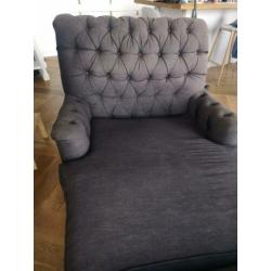 Bruine klassieke luxe chaise longues