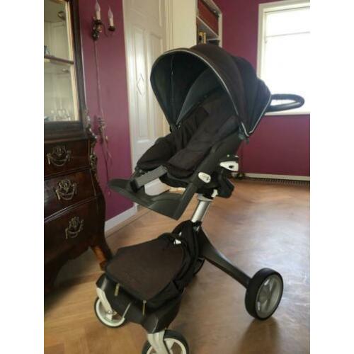 Stokke Xplory2 in 1, met Lodger wrapper en Lodger shelter