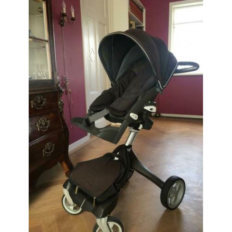 Stokke Xplory2 in 1, met Lodger wrapper en Lodger shelter