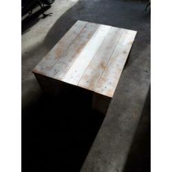 Salontafel hout whitewash