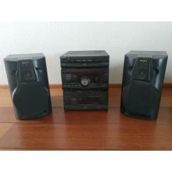 Sony HCD RX70 Stereo set inclusief boxen