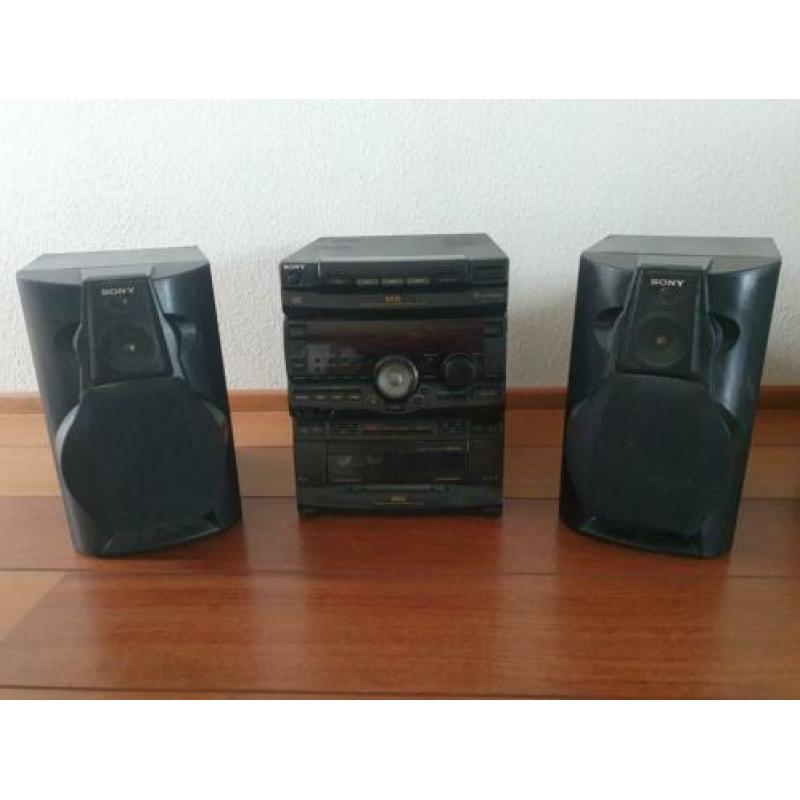 Sony HCD RX70 Stereo set inclusief boxen
