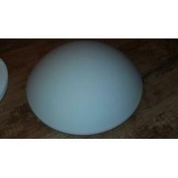 Plafonnieres mat glas