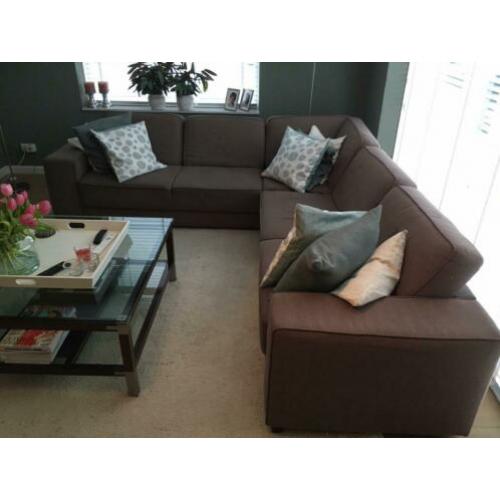 Hoekbank stof 250x270 cm