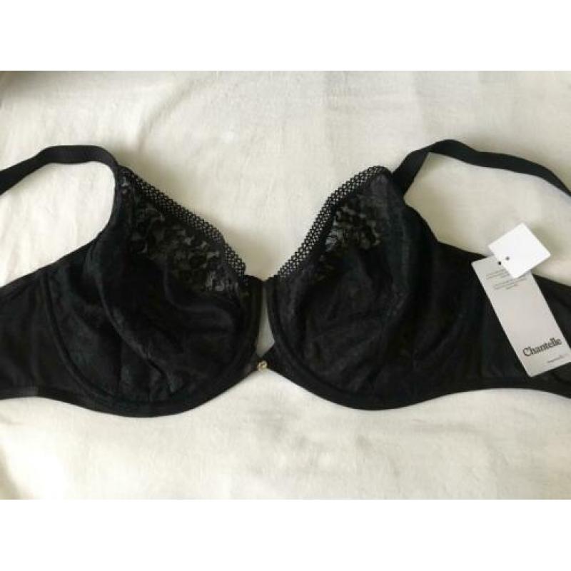 Nieuw CHANTELLE 85G comfort beugel BH kant SPIRIT zwart G 85