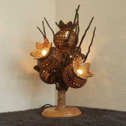 Kokosnootlamp Tafellampen - [Type 3]