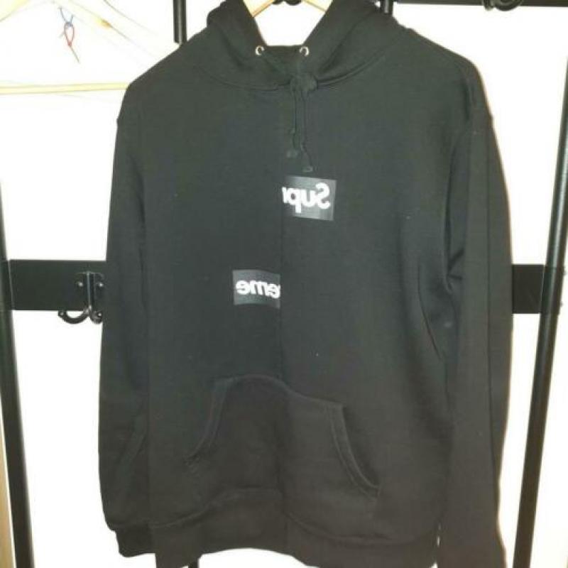 Supreme Comme des Garcons CDG Box Logo Hoodie L [bogo bape]