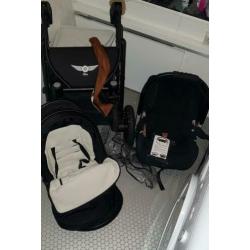 Kinderwagen slee.