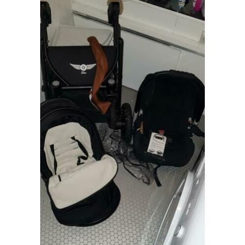 Kinderwagen slee.