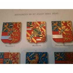 wapenschilden van het geslacht Oranje Nassau