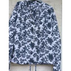 Bien Bleu blouse van katoen, maat - M