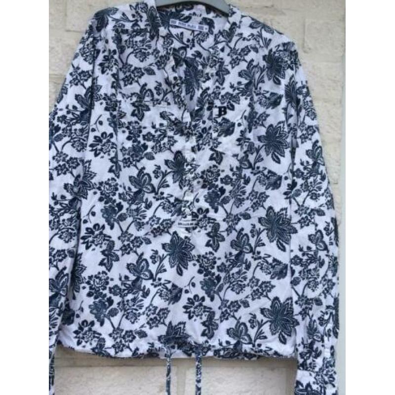 Bien Bleu blouse van katoen, maat - M