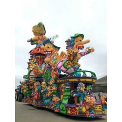 Complete carnavalswagen thema klassieke muziek