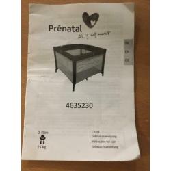 Campingbedje/reisbox/bed