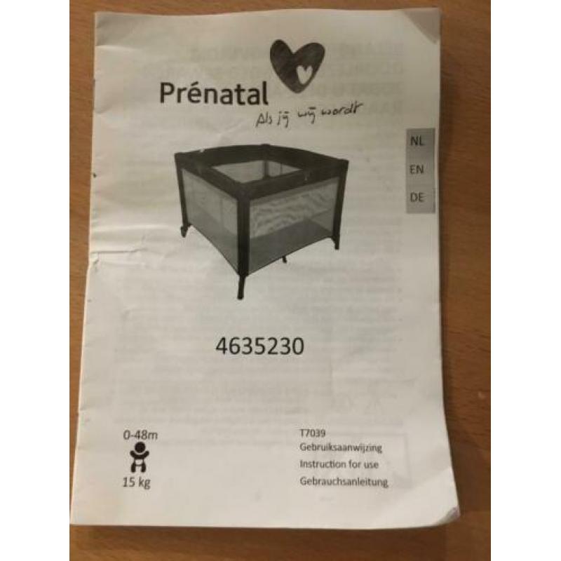 Campingbedje/reisbox/bed